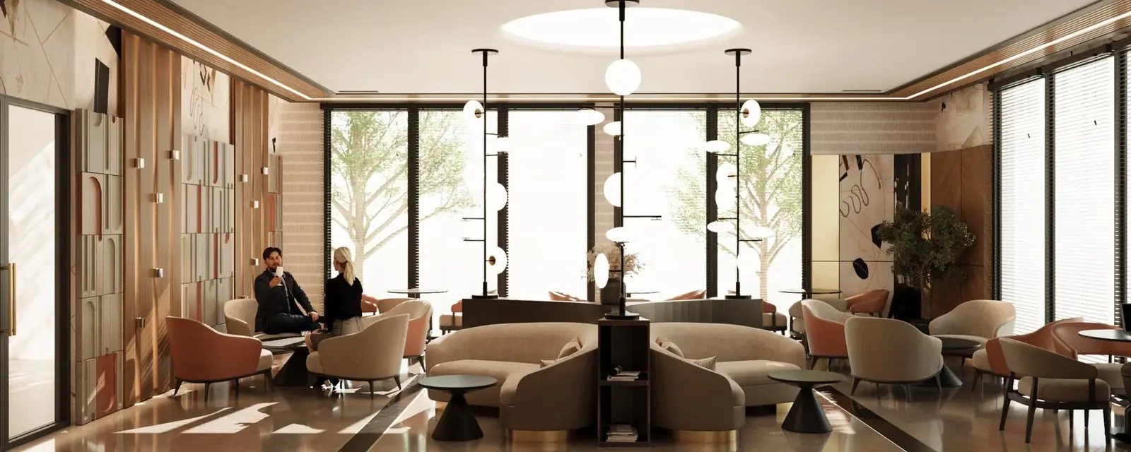 Lounge zona — Hotel Atlas Montenegro