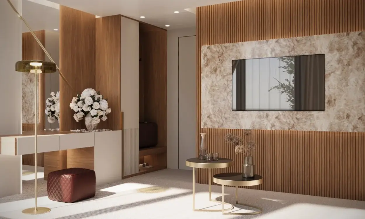 Apartmanski dnevni boravak — Hotel Atlas Montenegro